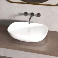 Раковина Abber Stein AS2637 белая матовая