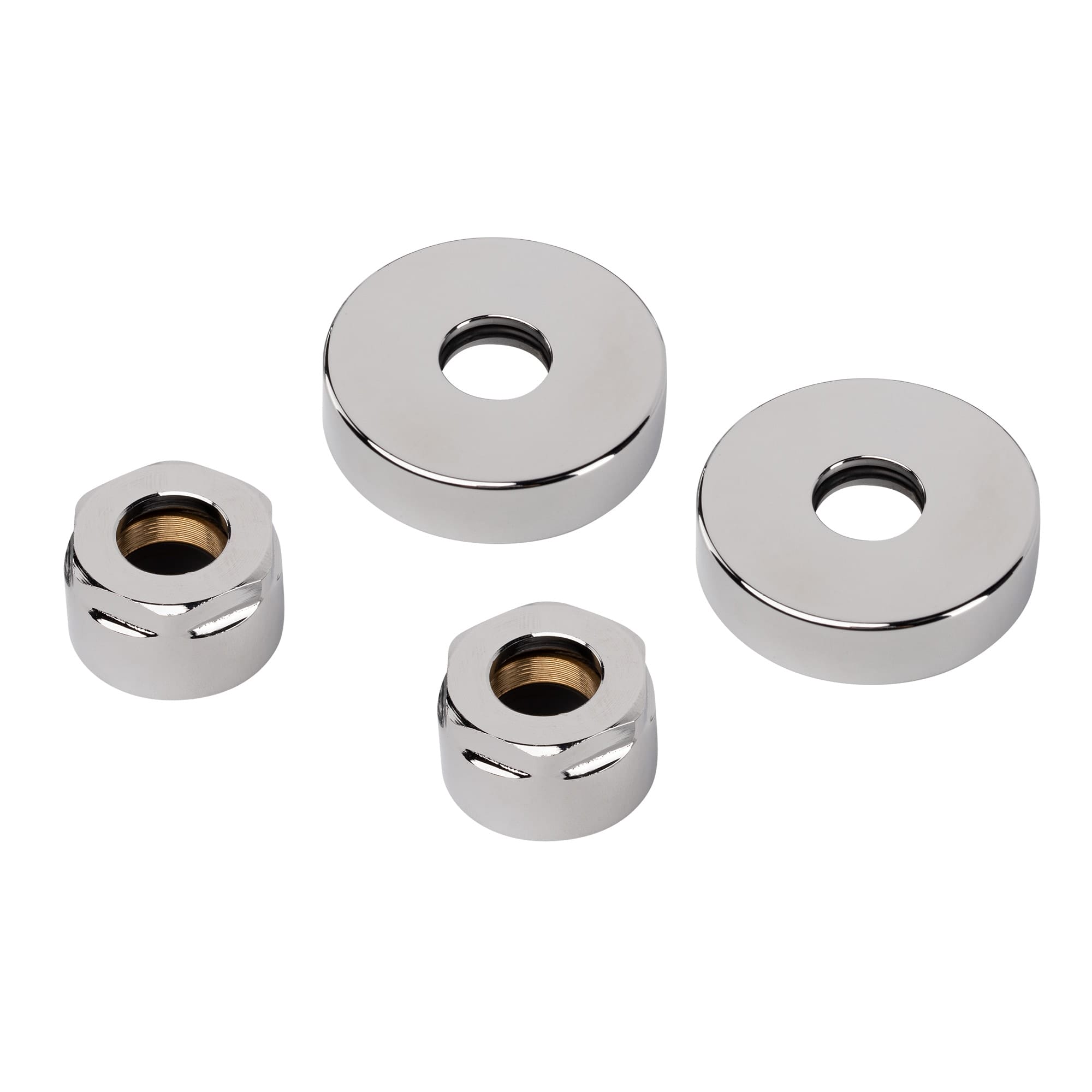 Набор подключения Royal Thermo Design 3/4" ЕК - 15 мм (хром)