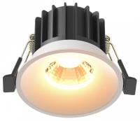 Встраиваемый светильник Maytoni Technical Раунд DL058-12W2.7K-W