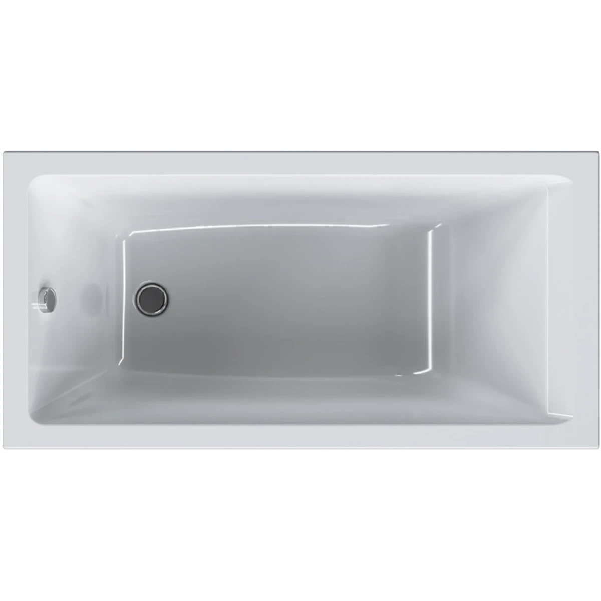 Акриловая ванна Am.Pm Gem W93A-140-070W-A 140x70 см, белый