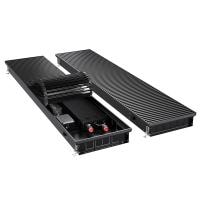 Конвектор внутрипольный Royal Thermo ATRIUM TURBO-80/300/2300-DG-U-BL