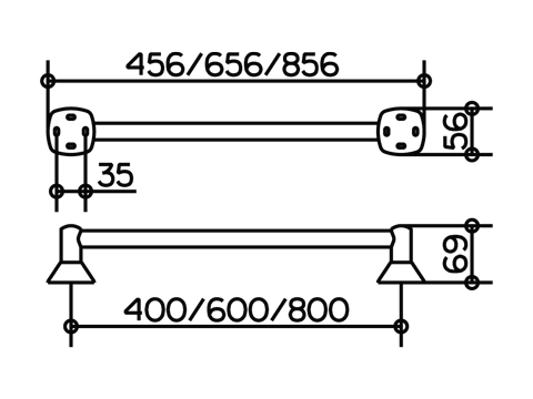 Полотенцедержатель Keuco City.2 02701010800