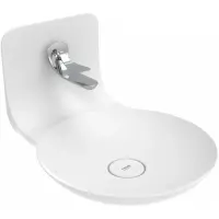 Раковина-чаша Creavit Foglia FG045-00CB00E-0000 44,5x54,5 см, накладная, подвесная, белый