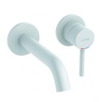 Смеситель для раковины Kludi Bozz 382445376 белый матовый