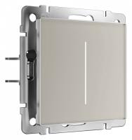 Диммер с подсветкой без рамки Werkel дымчатый W3443141