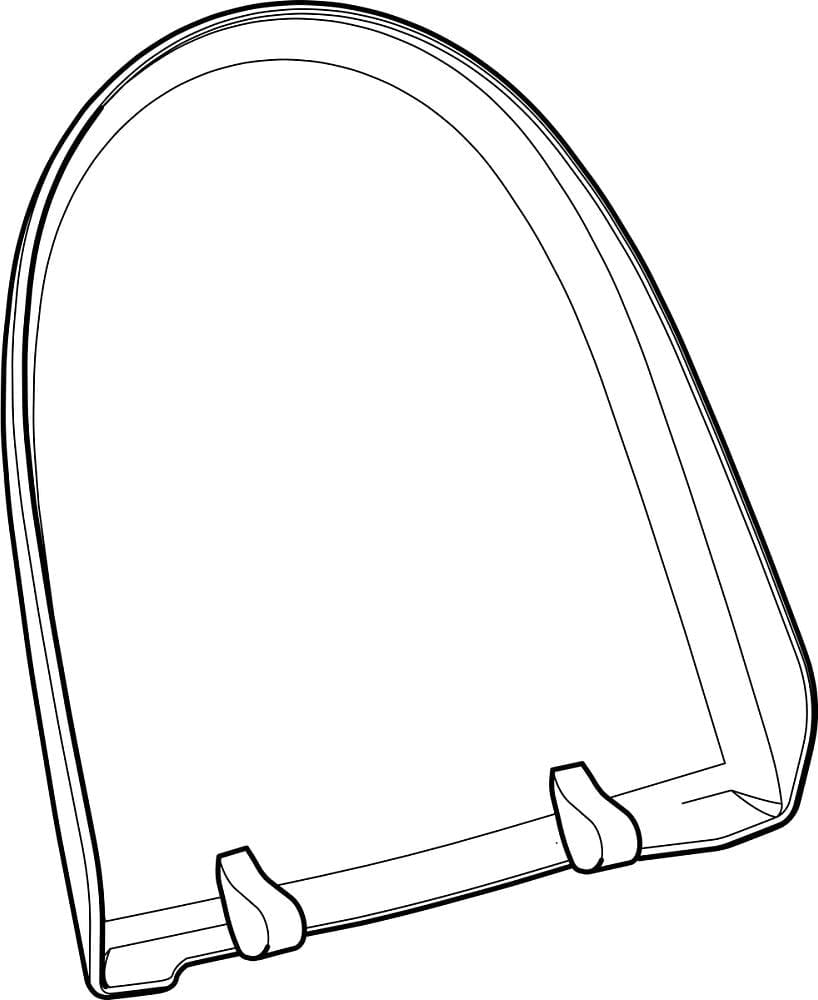 Крышка Geberit 250.067.11.1 для Balena 8000, белый