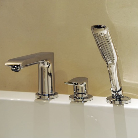 Смеситель для ванны hansgrohe Metris 31190000