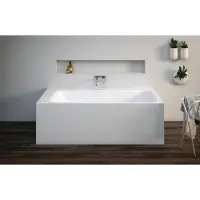 Ванна из литьевого мрамора Cezares Titan TITAN-VARIO-190-90-WL 190x90 см, белый