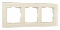 Рамка на 3 поста Werkel Favorit (молочный стекло) W0031141
