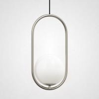 Подвесной светильник Imperiumloft Matthew Mccormick Hoop Silver Mila Pendant HOOP-B01