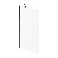 Шторка для ванны 80х140 AM.PM Gem W90BS-080-140BT черный