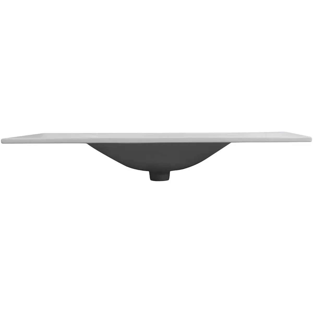 Раковина BelBagno BB-8099-3-100 101x40 см, накладная, белый