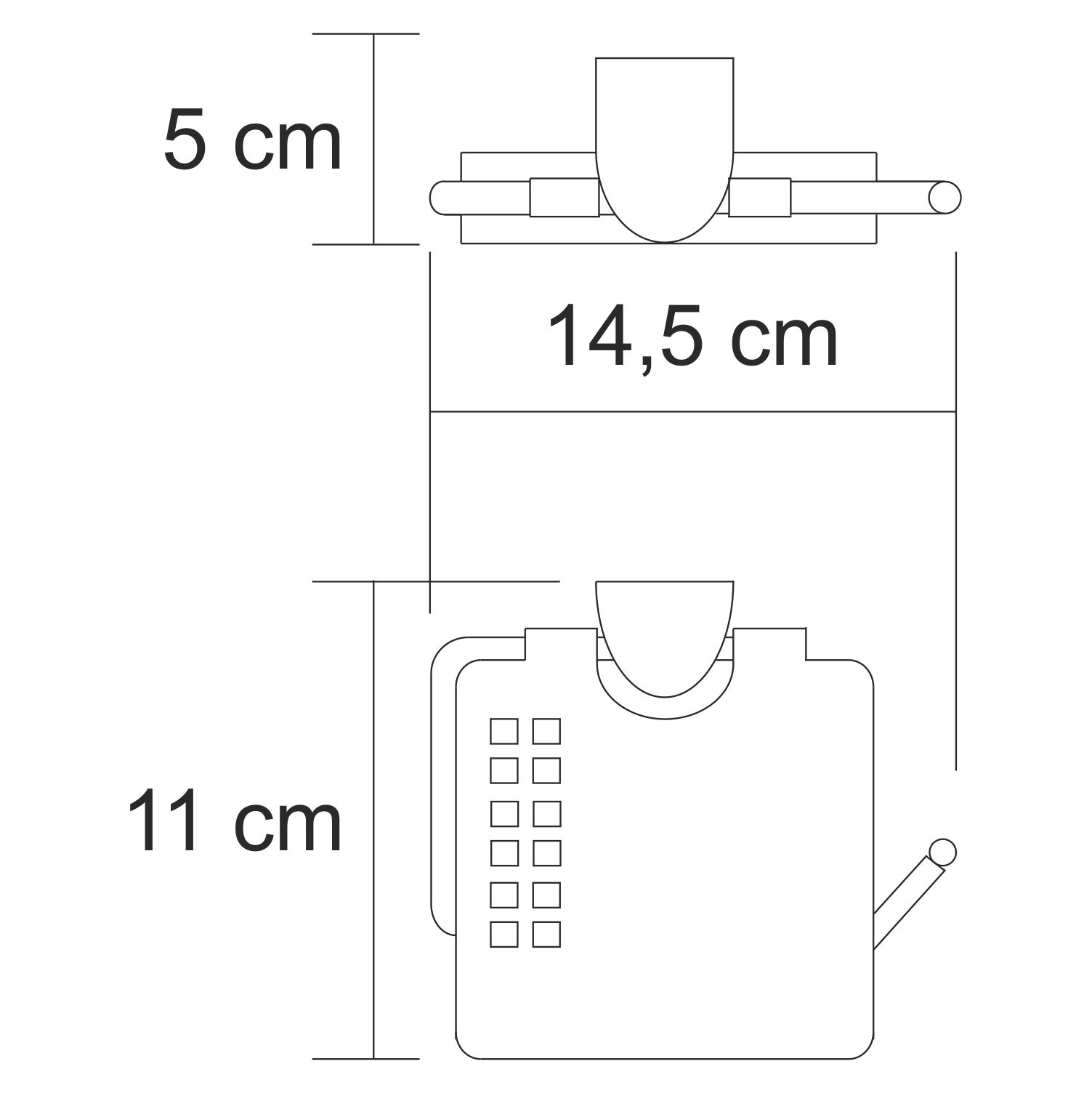 Каммель (Kammel) K-8325 Держатель туалетной бумаги