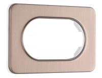 Рамка для двойной розетки Arte Milano am-502.07 502.07-double.shampan