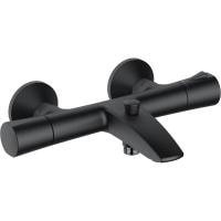 Термостатический смеситель для ванны Kludi Zenta SL 351013938 черный матовый