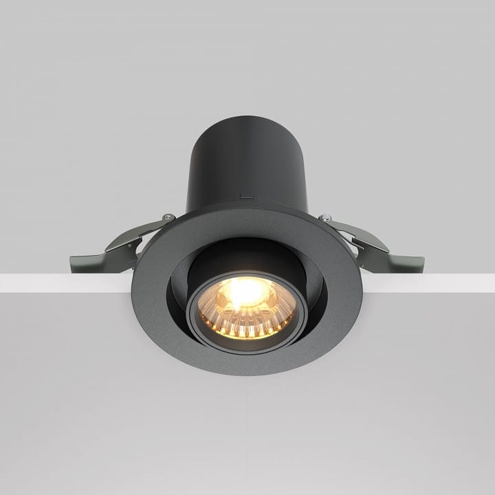 Встраиваемый светильник на штанге Maytoni Technical Скрытный DL045-01-10W3K-B