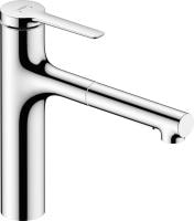 Смеситель для кухни hansgrohe Zesis M33 74801000 с вытяжным душем
