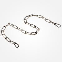 Подвес Eurosvet 10300 10304 цепь длиной 1 метр с 2 карабинами черный с золотом арт 74401