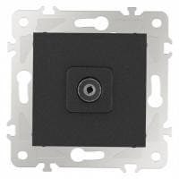 ТВ-розетка без рамки Arte Milano am-203 203.43-1.black