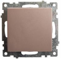 Выключатель одноклавишный без рамки Stekker Катрин 39589