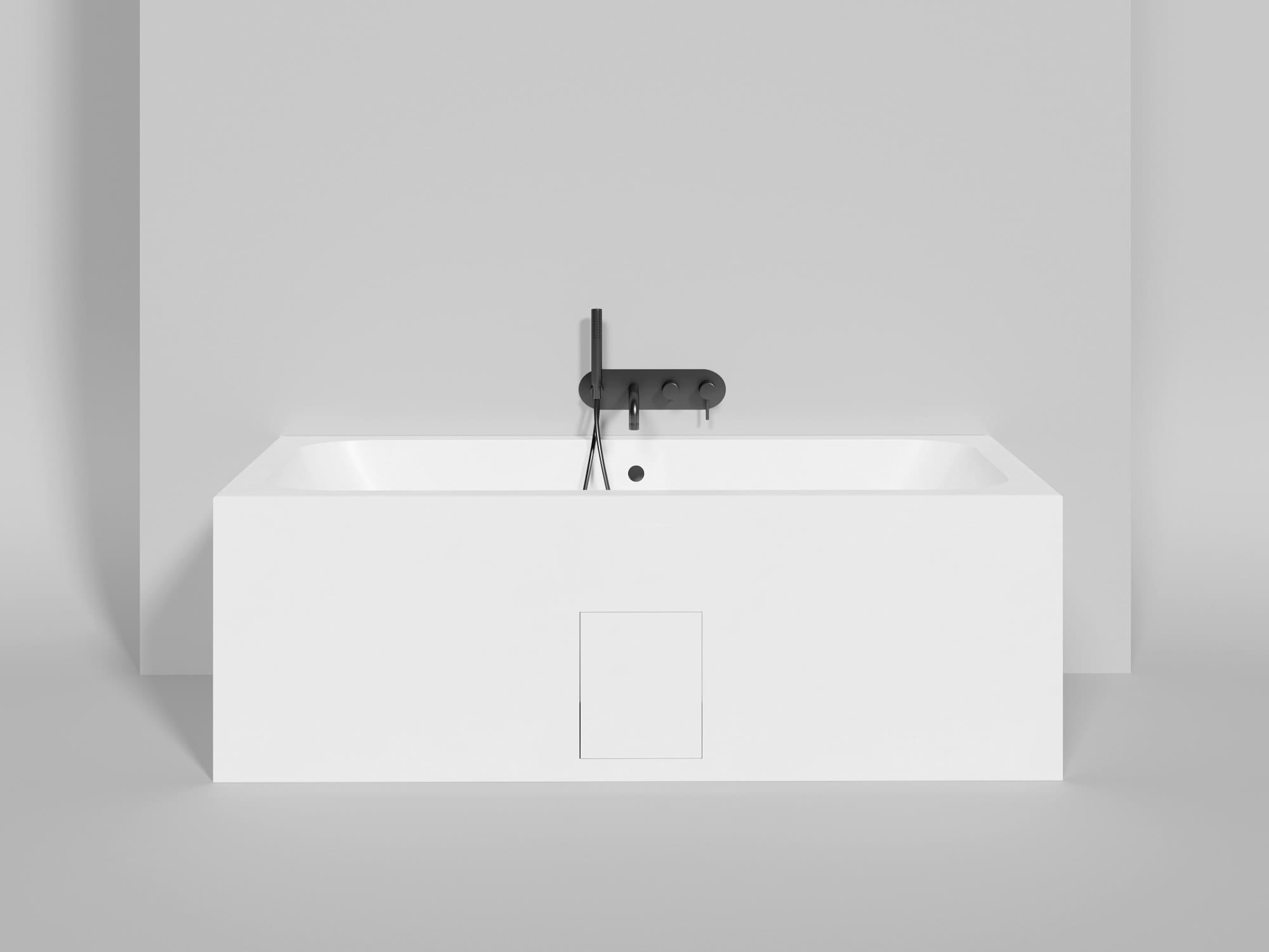 Ванна из искусственного камня Salini Orlanda Axis 170x75 103213MF покраска по RAL полностью