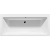 Акриловая ванна Riho Lusso Wall B158001005 180x80 см, белый