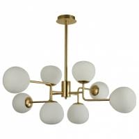 Люстра на штанге Maytoni Эрих MOD221-PL-08-G