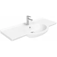 Раковина Creavit Etol ET205-00CB00E-0000 105x44,5 см, накладная, подвесная, белый