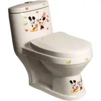 Унитаз-компакт SantiLine SL-5015 с сиденьем микролифт, белый