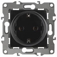 Розетка с заземлением, без рамки Эра Эра 12 12-2101-06