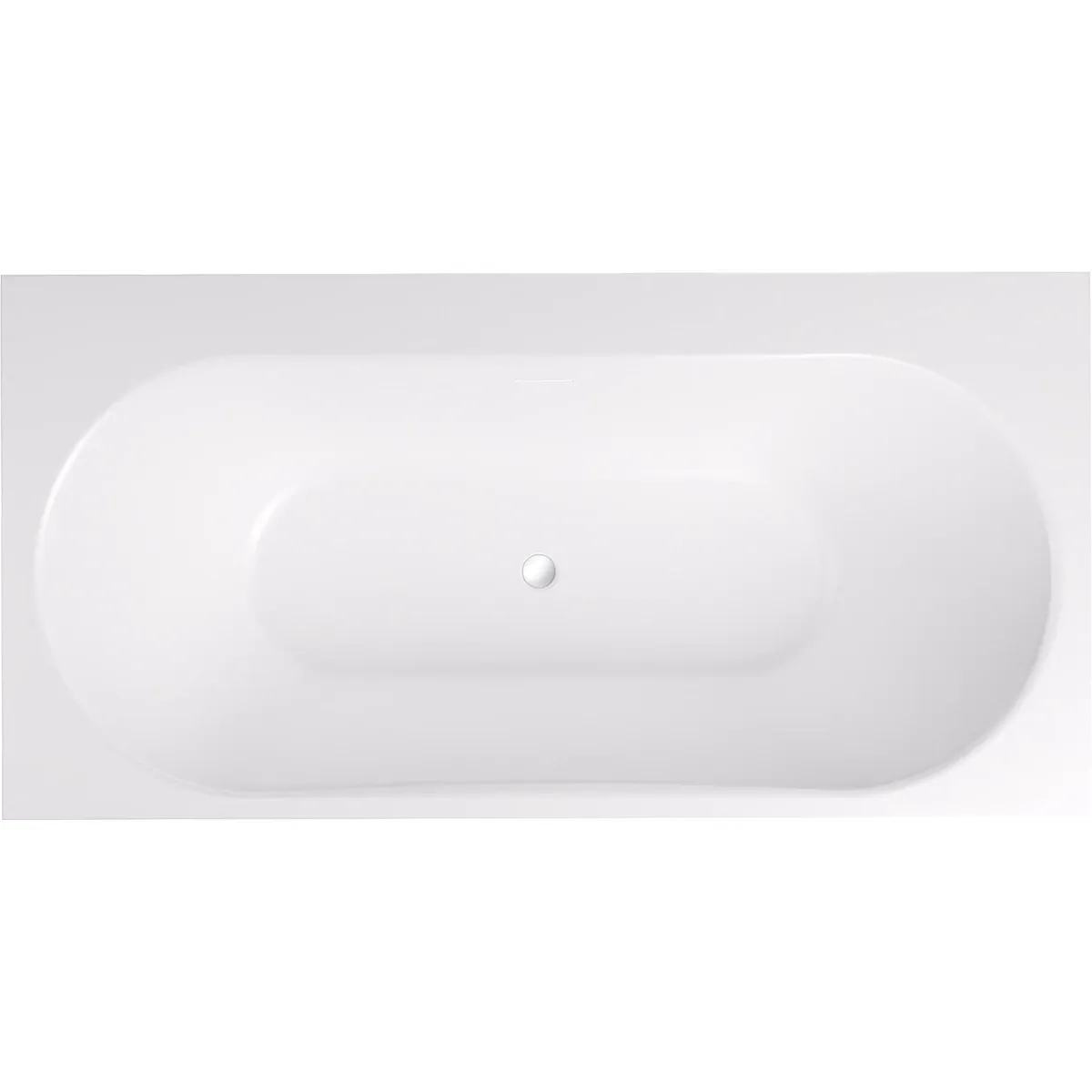 Ванна из литьевого мрамора Timo Anneli Solid Surface ANNELI1800 180x90 см, белый матовый