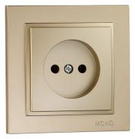 Розетка без заземления Mono Electric Despina 102-222222-116