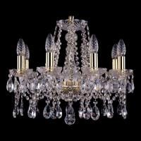 Подвесная люстра Bohemia Ivele Crystal 1413 1413/8/165/G