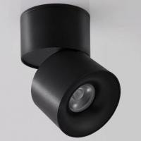 Накладной светильник iLedex Metrica 115-12W-D70-4K-55DG-BK