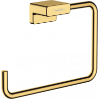 Кольцевой держатель полотенец hansgrohe AddStoris 41754990 полированное золото