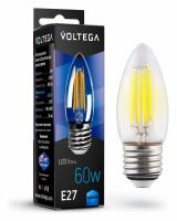 Лампа светодиодная Voltega свеча (Candle) E27 6Вт E27 6Вт 4000K 7029