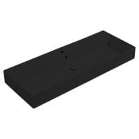 Раковина Simas Agile 120 AG121 nero matt*0 черная матовая
