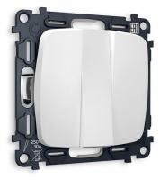 Выключатель трехклавишный без рамки Ambrella Volt Quant MO125010