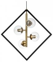 Подвесная люстра Indigo Faccetta 13005/A/4P Black