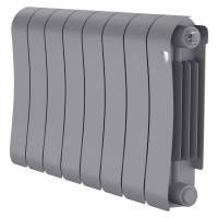 Радиатор биметаллический Royal Thermo Infinity 300 Silver Satin - 8 секц.