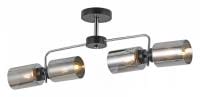 Люстра на штанге ILLUMICO  IL8249-4COU-79 BK CR