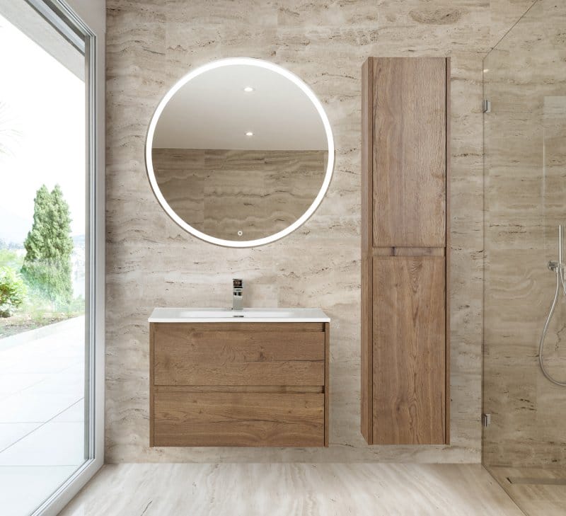 Подвесной шкаф BelBagno Kraft KRAFT-1600-2A-SC-PP-R