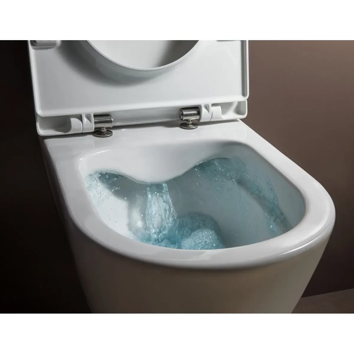 Унитаз подвесной Laufen Pro 6.2096.6.395.000.1 безободковый, с сиденьем микролифт, белый