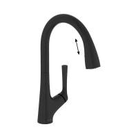 Смеситель для кухни Jacob Delafon Malleco E562-BL черный матовый