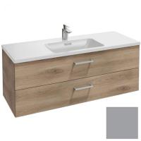 Тумба под раковину 120 см Jacob Delafon Vox EB2071-R2-G1G прямоугольные ручки пепельный