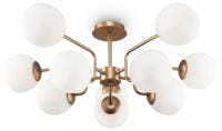 Люстра на штанге Maytoni Эрих MOD221PL-10G