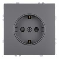 Розетка с заземлением и со шторкой, без рамки Stekker Эмили 50243