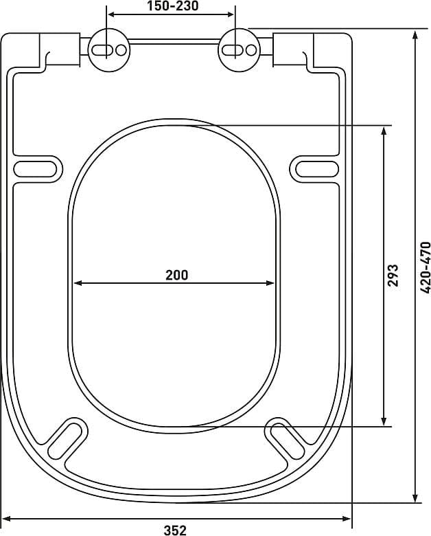 Крышка-сиденье Berges Wasserhaus Gap SO 017003 с микролифтом, белый