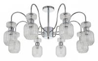Люстра на штанге Escada Gloss 1141/8PL Chrome/Clear