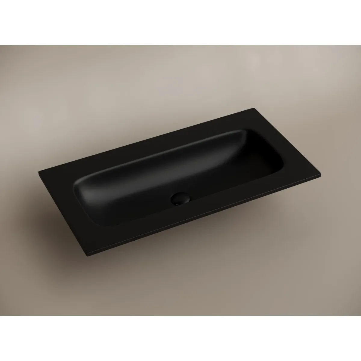 Раковина Ceramica Nova Grace CN7019MBwx 91x45,7 см, накладная, черный матовый